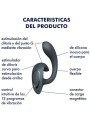 Vibratore G For Goddess 1 Rabbit Grigio Scuro - SATISFYER VIBRATOR - Vibratori Rabbit | erosidea.com