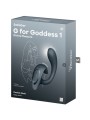 Vibratore G For Goddess 1 Rabbit Grigio Scuro - SATISFYER VIBRATOR - Vibratori Rabbit | erosidea.com
