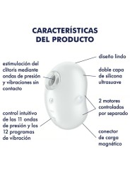 Vibratore Cutie Ghost Lay-On Bianco - SATISFYER LAYONS - Vibratori | erosidea.com