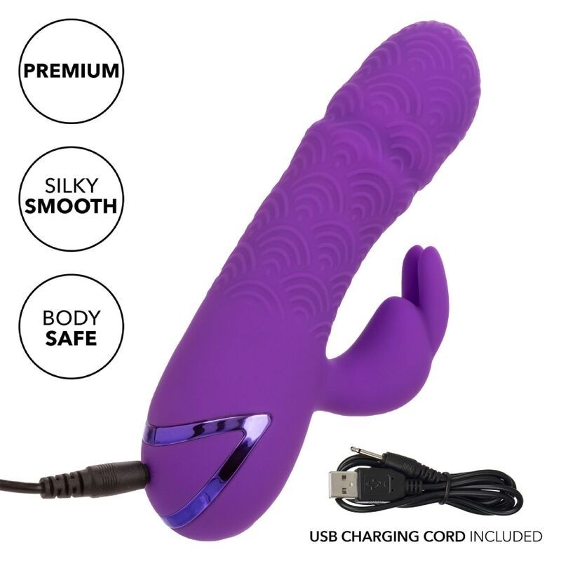 Vibratore Calexotics Manhattan Beach Marvel Rabbit Viola Di California Dreaming - CALEXOTICS - Vibratori Rabbit | erosidea.com
