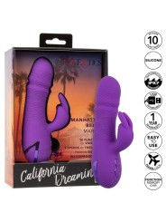 Vibratore Calexotics Manhattan Beach Marvel Rabbit Viola Di California Dreaming - CALEXOTICS - Vibratori Rabbit | erosidea.com
