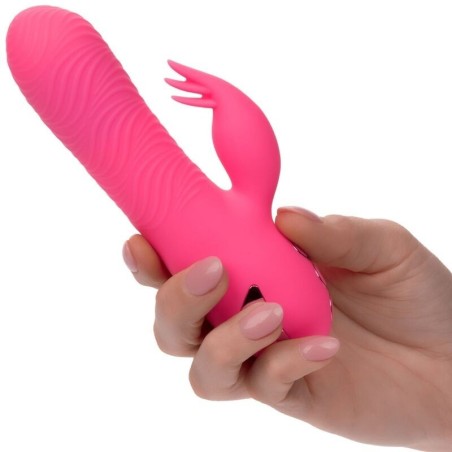 Vibratore Calexotics Sacramento Sweetie Rabbit Pink By California Dreaming - CALEXOTICS - Vibratori Rabbit | erosidea.com