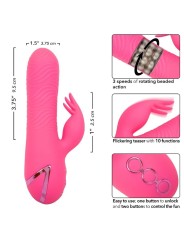 Vibratore Calexotics Sacramento Sweetie Rabbit Pink By California Dreaming - CALEXOTICS - Vibratori Rabbit | erosidea.com