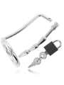Metal Hard - Anello Per Testicoli Con Tappo Di Castit Uretrale - METAL HARD - Costrittivi | erosidea.com