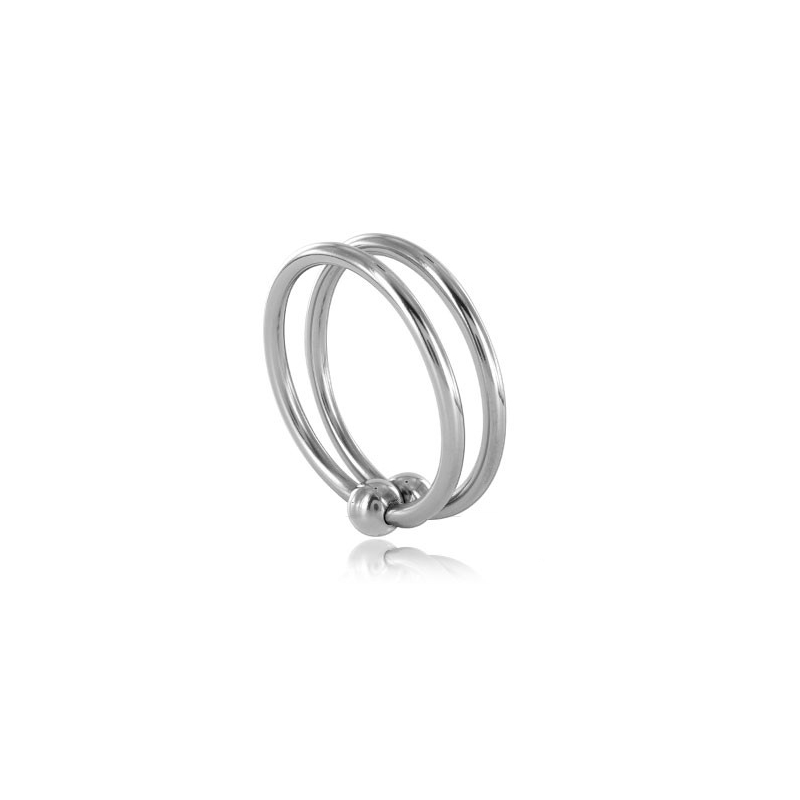 Metal Hard - Anello Doppio Acciaio 30Mm - METAL HARD - Costrittivi | erosidea.com