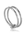 Metal Hard - Anello Doppio Acciaio 30Mm - METAL HARD - Costrittivi | erosidea.com
