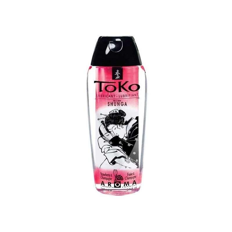 Aroma Lubrificante Toko Fragola E Champagne - SHUNGA LUBRICANTS - Aromatizzati e Commestibili | erosidea.com
