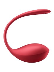 Shiny Petal Stimolatore Con Telecomando G-Point Rosso App Gratuita - SATISFYER PARTNER - Stimolatori | erosidea.com