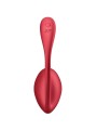 Shiny Petal Stimolatore Con Telecomando G-Point Rosso App Gratuita - SATISFYER PARTNER - Stimolatori | erosidea.com