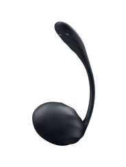 Satisfyer - Ribbed Petal Stimolatore Punto G Telecomando Nero App Gratuita - SATISFYER PARTNER - Vibratori con App | erosidea.com