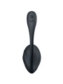 Satisfyer - Ribbed Petal Stimolatore Punto G Telecomando Nero App Gratuita - SATISFYER PARTNER - Vibratori con App | erosidea.com
