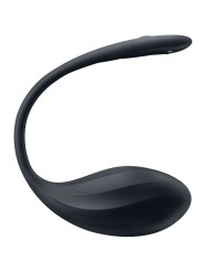 Satisfyer - Ribbed Petal Stimolatore Punto G Telecomando Nero App Gratuita - SATISFYER PARTNER - Vibratori con App | erosidea.com