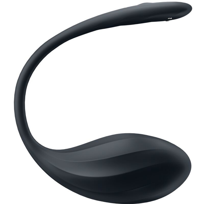 Satisfyer - Ribbed Petal Stimolatore Punto G Telecomando Nero App Gratuita - SATISFYER PARTNER - Vibratori con App | erosidea.com