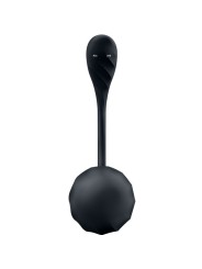 Satisfyer - Ribbed Petal Stimolatore Punto G Telecomando Nero App Gratuita - SATISFYER PARTNER - Vibratori con App | erosidea.com