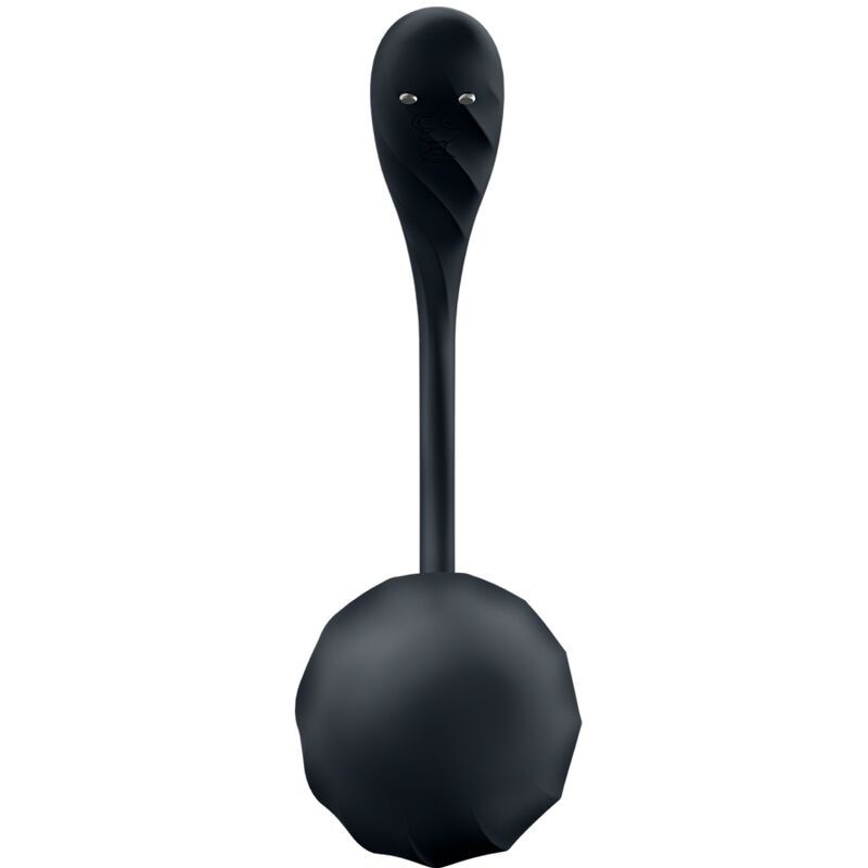 Satisfyer - Ribbed Petal Stimolatore Punto G Telecomando Nero App Gratuita - SATISFYER PARTNER - Vibratori con App | erosidea.com