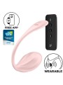 Satisfyer - Ribbed Petal Stimolatore Con Telecomando G Point Rose App Free - SATISFYER PARTNER - Stimolatori | erosidea.com