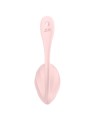 Satisfyer - Ribbed Petal Stimolatore Con Telecomando G Point Rose App Free - SATISFYER PARTNER - Stimolatori | erosidea.com