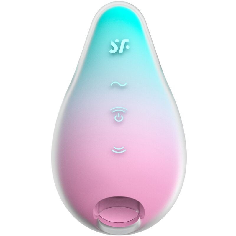 Vibratore Mermaid Vibes Stimolatore E Menta E Rosa - SATISFYER AIR PULSE - Vibratori | erosidea.com