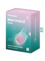 Vibratore Mermaid Vibes Stimolatore E Menta E Rosa - SATISFYER AIR PULSE - Vibratori | erosidea.com