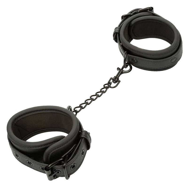 Calexotics - Nocturnal Cavigliere In Pelle Regolabili Nere - CALEXOTICS - Manette e Polsini | erosidea.com