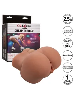 Masturbatore Calexotics The Roller Babe Doppio Realistico Flesh