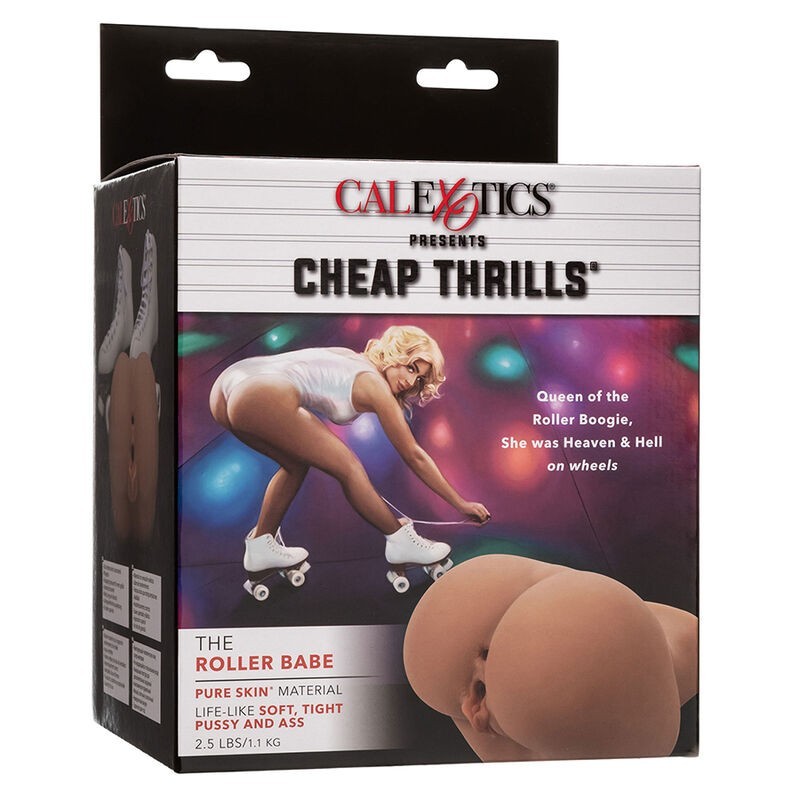 Masturbatore Calexotics The Roller Babe Doppio Realistico Flesh - CALEXOTICS - Masturbatori Maxi | erosidea.com