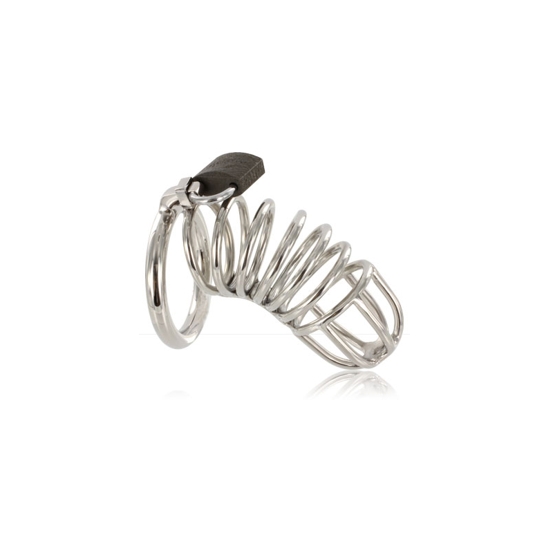 Metal Hard - Dispositivo Di Castit Con Anello A Gabbia - METAL HARD - Costrittivi | erosidea.com