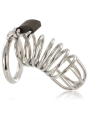 Metal Hard - Dispositivo Di Castit Con Anello A Gabbia - METAL HARD - Costrittivi | erosidea.com