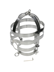 Metal Hard - Maschera Con Collana In Acciaio - METAL HARD - Maschere e Cappucci | erosidea.com