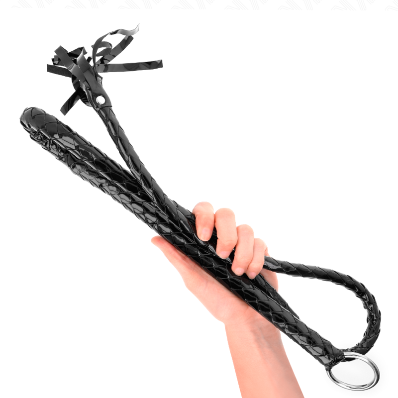 Kink - Frusta Lunga In Pvc Lucido 138 Cm - KINK IMPACT & TOUCH - Fruste e Sculacciatori | erosidea.com