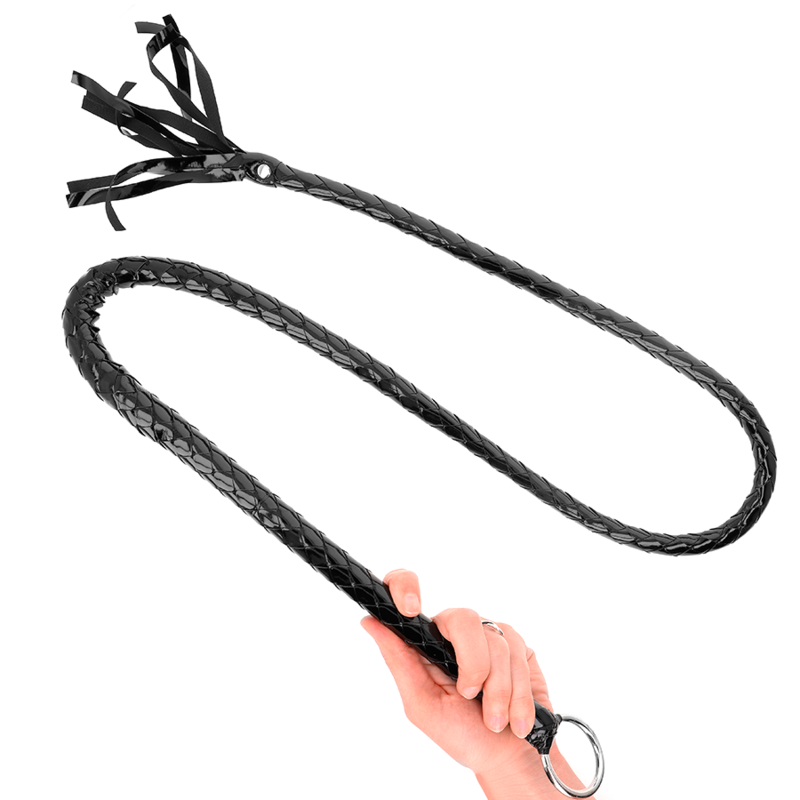 Kink - Frusta Lunga In Pvc Lucido 138 Cm - KINK IMPACT & TOUCH - Fruste e Sculacciatori | erosidea.com