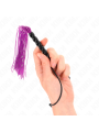 Kink - Mini Frusta In Silicone Con 6 Perline Viola 26 Cm - KINK IMPACT & TOUCH - Fruste e Sculacciatori | erosidea.com