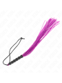 Kink - Mini Frusta In Silicone Con 6 Perline Viola 26 Cm - KINK IMPACT & TOUCH - Fruste e Sculacciatori | erosidea.com