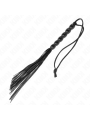 Kink - Mini Frusta In Silicone Con 6 Perline Nere 26 Cm - KINK IMPACT & TOUCH - Fruste e Sculacciatori | erosidea.com