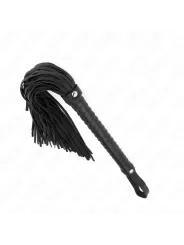 Kink - Frusta Con Manico Nero Strutturato 485 Cm - KINK IMPACT & TOUCH - Fruste e Sculacciatori | erosidea.com