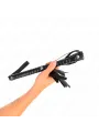 Kink - Frusta Con Manico Nero Strutturato 485 Cm - KINK IMPACT & TOUCH - Fruste e Sculacciatori | erosidea.com