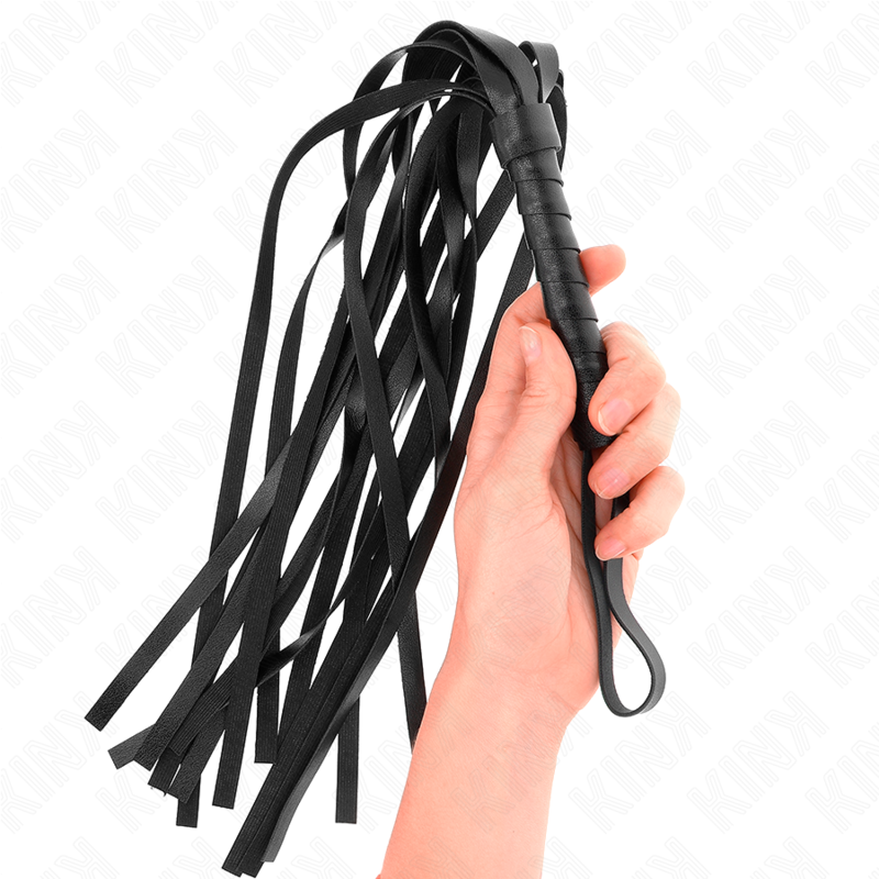 Kink - Frusta Semplice Nera 45 Cm - KINK IMPACT & TOUCH - Fruste e Sculacciatori | erosidea.com