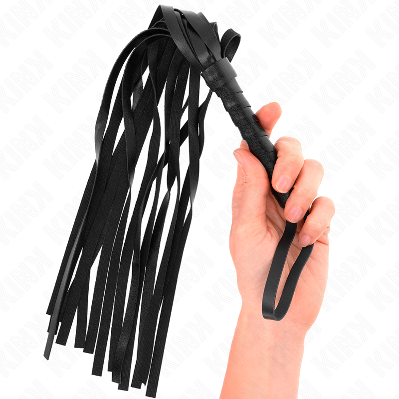 Kink - Frusta Semplice Nera 45 Cm - KINK IMPACT & TOUCH - Fruste e Sculacciatori | erosidea.com