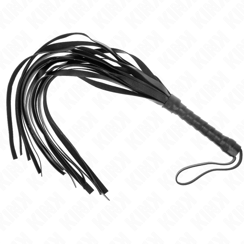 Kink - Mini Frusta Nera Semplice 28 Cm - KINK IMPACT & TOUCH - Fruste e Sculacciatori | erosidea.com