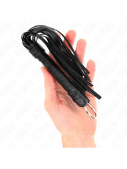 Kink - Mini Frusta Nera Semplice 28 Cm - KINK IMPACT & TOUCH - Fruste e Sculacciatori | erosidea.com