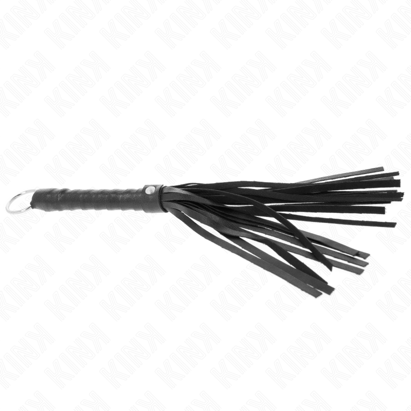 Kink - Mini Frusta Nera Semplice 28 Cm - KINK IMPACT & TOUCH - Fruste e Sculacciatori | erosidea.com