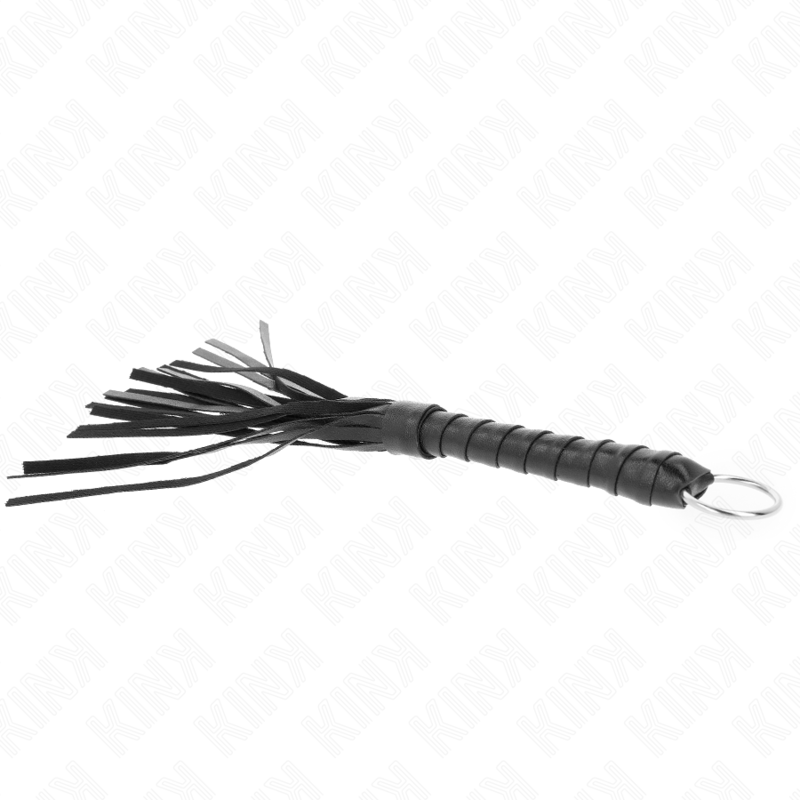 Kink - Mini Frusta Nera Semplice 28 Cm - KINK IMPACT & TOUCH - Fruste e Sculacciatori | erosidea.com