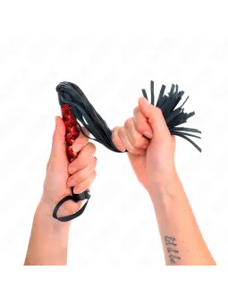 Darkness - Frusta Bondage Nera 50Cm - DARKNESS SENSATIONS - Fruste e Sculacciatori | erosidea.com