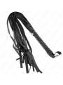 Kink - Frusta Negro Manico Corto Coda Lunga 70 Cm - KINK IMPACT & TOUCH - Fruste e Sculacciatori | erosidea.com