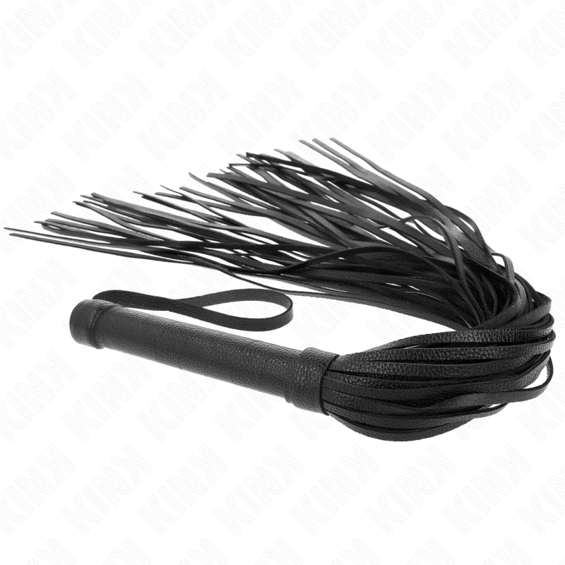 Kink - Frusta In Pvc Morbido Nero 70 Cm - KINK IMPACT & TOUCH - Fruste e Sculacciatori | erosidea.com