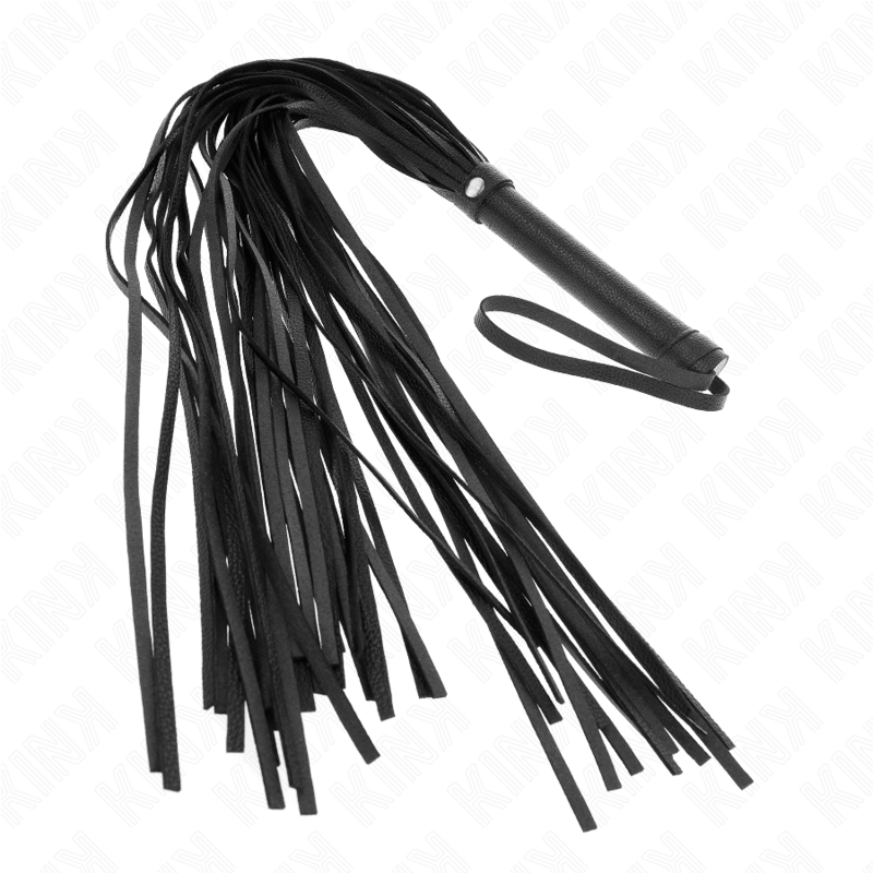 Kink - Frusta In Pvc Morbido Nero 70 Cm - KINK IMPACT & TOUCH - Fruste e Sculacciatori | erosidea.com