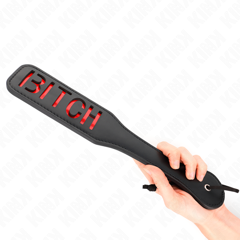 Kink - Bitch Palette Ad Angolo Tondo 32 X 6 Cm - KINK IMPACT & TOUCH - Fruste e Sculacciatori | erosidea.com