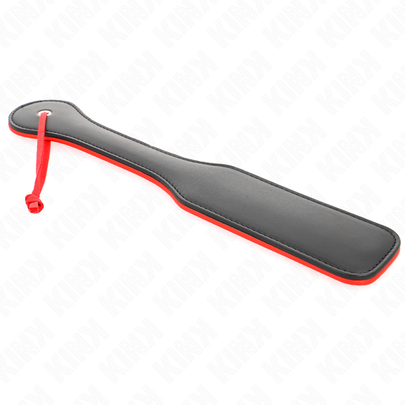 Kink - Palette A Due Faccia Rosso E Nero 32 X 6 Cm - KINK IMPACT & TOUCH - Fruste e Sculacciatori | erosidea.com