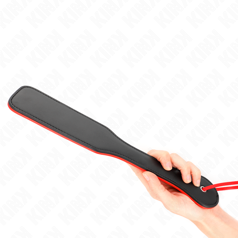Kink - Palette A Due Faccia Rosso E Nero 32 X 6 Cm - KINK IMPACT & TOUCH - Fruste e Sculacciatori | erosidea.com