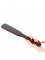 Kink - Palette A Due Faccia Rosso E Nero 32 X 6 Cm - KINK IMPACT & TOUCH - Fruste e Sculacciatori | erosidea.com